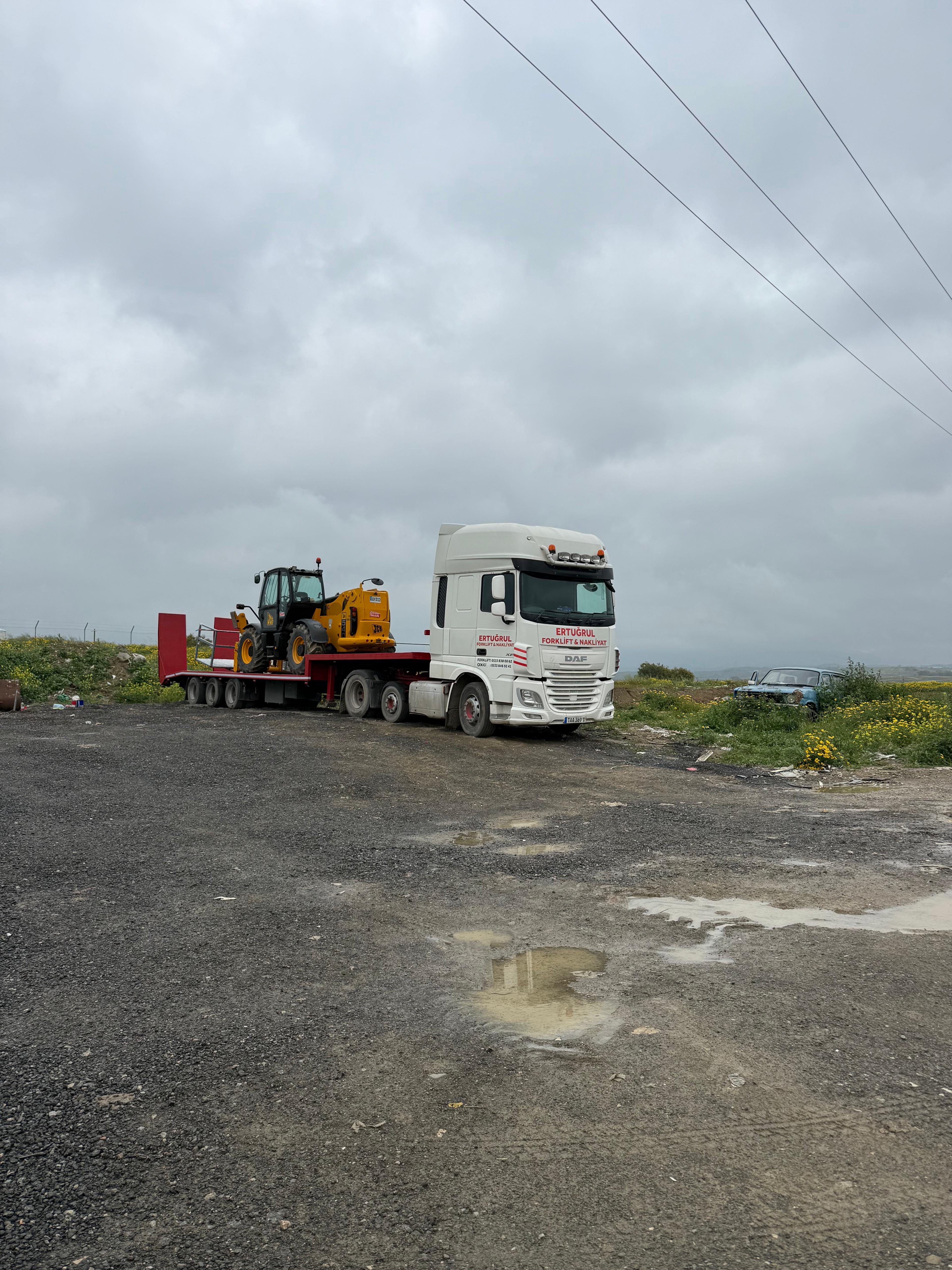 kıbrıs ağır ticari araç çekici hizmeti